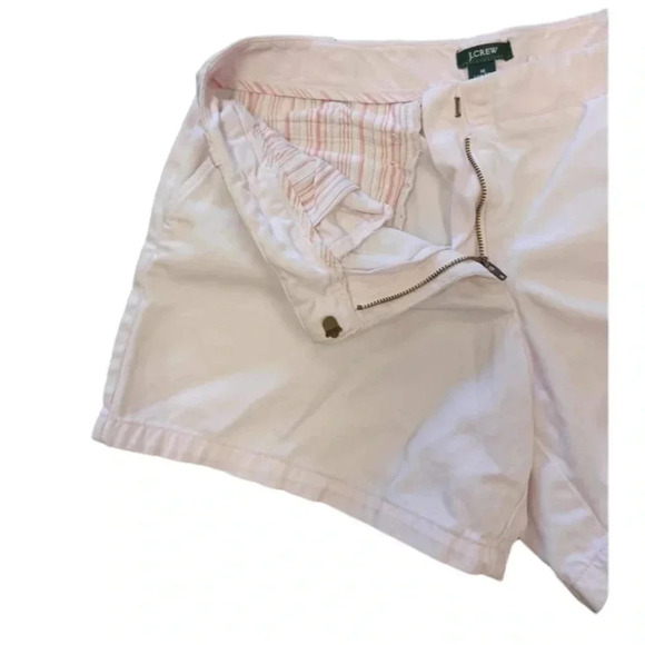 J. Crew Chino Cotton Pink  Shorts Size 10 - Picture 3 of 8
